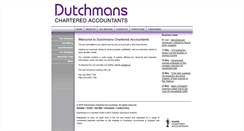 Desktop Screenshot of dutchmans.co.uk
